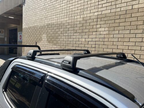 2020on Isuzu DMax XTerrain Yakima Black Flush Racks to fit existing rails (pr) (S7YB/K1200) - Image 6