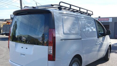Hyundai Staria Load 2021onwards Wedgetail Commercial-Max Tradesman Roof Rack 2.4m x 1.4m - Image 9