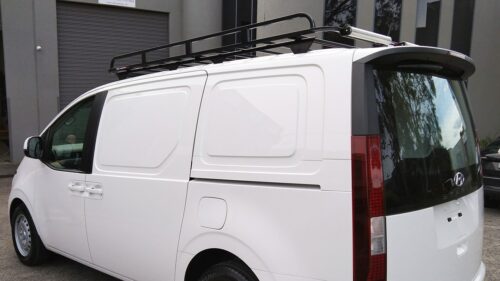 Hyundai Staria Load 2021onwards Wedgetail Commercial-Max Tradesman Roof Rack 2.4m x 1.4m - Image 10