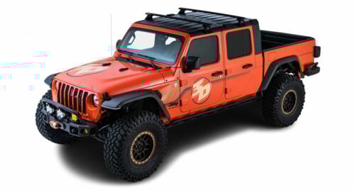 Jeep Gladiator JT 4dr 06/2020 onwards Hard Top Rhino Rack Vortex Bars(pr) (JB0099) - Image 2