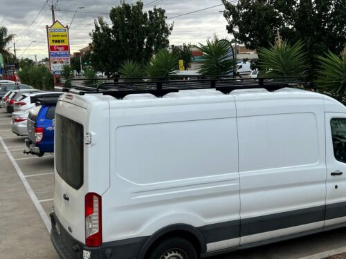 Ford Transit High Roof LWB 02/2014on Tradesman Roof Rack 3.3m x 1.6m - Image 6