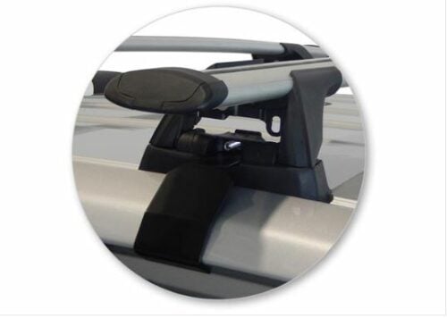 Nissan Navara NP300 D23  Dual Cab 2015 on Yakima ThroughBar Roof Racks (pr) (S17Y/K932) - Image 4