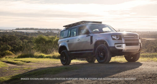 Land Rover Defender 110 2020on (with factory tracks) RLDB1 Rhino-Rack Backbone Mounting System - Image 2
