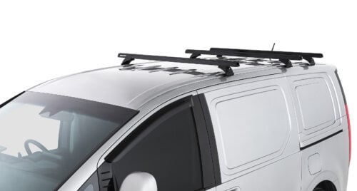 Hyundai Staria Load Rhino-Rack Black Heavy Duty Bars 3 Bar System (JC-01504) - Image 3