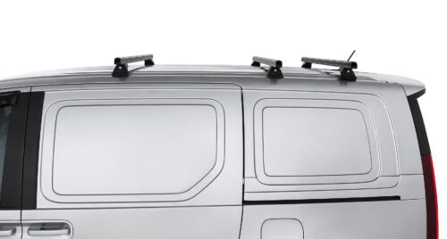 Hyundai Staria Load Rhino-Rack Black Heavy Duty Bars 3 Bar System (JC-01504) - Image 7