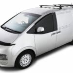 Hyundai Staria Load Rhino-Rack Black Heavy Duty Bars 2 Bar System (JC-01503)