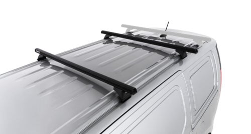 Hyundai Staria Load Rhino-Rack Heavy Duty Roof Racks Black (2 bars) (JC-01501) - Image 5
