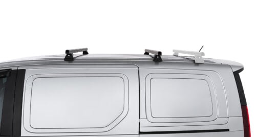 Hyundai Staria Load Rhino-Rack Heavy Duty Roof Racks Black (2 bars) (JC-01501) - Image 3