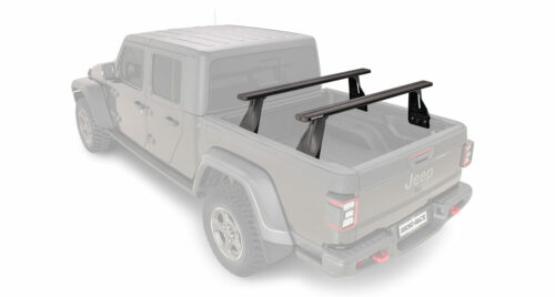 Jeep Gladiator JT with Trail Rails 2020 - on Rhino Rack Reconn-Deck (JC-01271) - Image 4