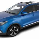MG ZS 2017onwards Vortex StealthBar Black 2 Bar Roof Racks (JA7970)