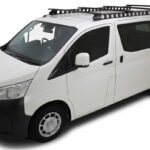 Toyota Hiace Gen Van LWB Rhino-Rack Vortex Racks with Backbone (06/19 - on) (4) (JC-01219)
