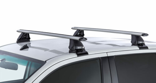 Toyota Hilux 2dr Extra Cab Oct 15 on Rhino-Rack Vortex 2500 black roof racks (JA8439) - Image 6