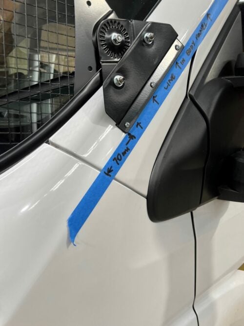 Fiat Ducato 300mm Silver Mesh Windscreen Stoneguard - Roof Rack World