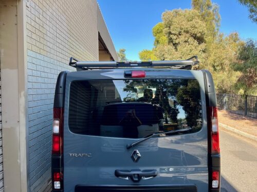 Renault Trafic LWB 2014 on Wedgetail Commercial-Max Tradesman Roof Rack 3.0m x 1.6m (3016) - Image 11
