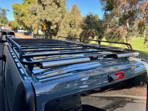 Renault Trafic LWB 2014 on Wedgetail Commercial-Max Tradesman Roof Rack 3.0m x 1.6m (3016) - Image 10