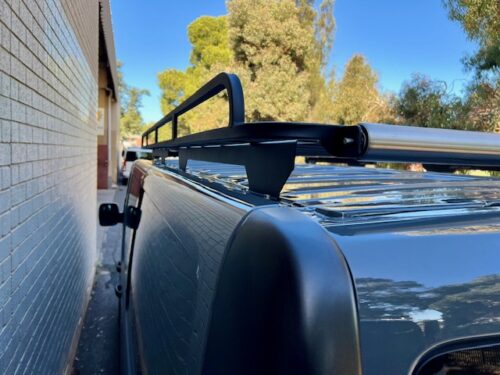 Renault Trafic LWB 2014 on Wedgetail Commercial-Max Tradesman Roof Rack 3.0m x 1.6m (3016) - Image 9
