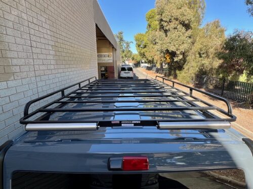Renault Trafic LWB 2014 on Wedgetail Commercial-Max Tradesman Roof Rack 3.0m x 1.6m (3016) - Image 8