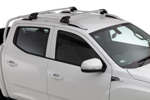 Ford Ranger Next Gen Wildtrak July 2022on Silver Yakima Flush Bars (2) (S8Y/K328) - Image 3