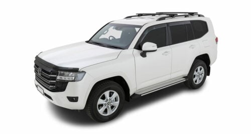 Toyota Prado J250 Series 5dr with Roof Rails 2024 on Black Vortex Roof Racks (pr) (JC-01532) - Image 7