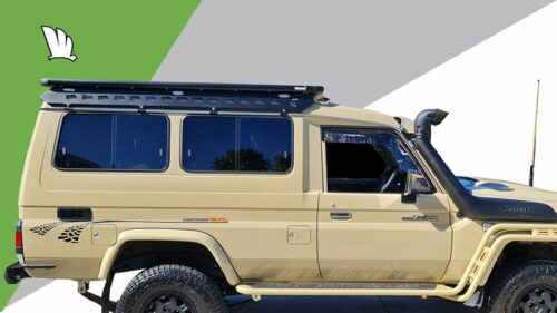 Toyota Landcruiser 70's Series Troop Carrier Wedgetail Adventure Rack 2200mmx1450mm (WT-T70T-2214) - Image 2