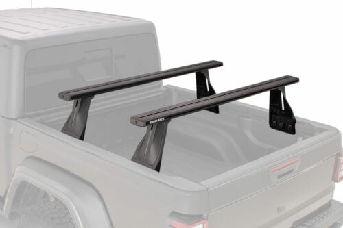 Dodge Ram 2500 / 3500 Gen4 Mega Cab (6"4 Bed with Rambox ) with Utility Tracks 2019 - on Rhino Rack Reconn-Deck Bars (JC-01294) - Image 2