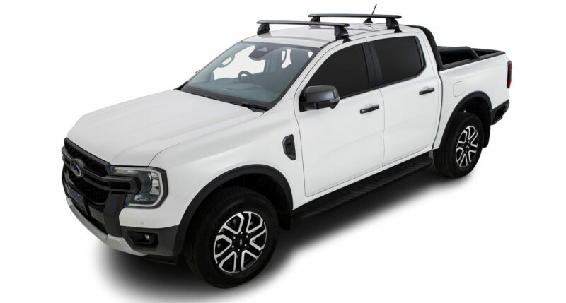 Ford Ranger PX/PX2/PX3 & Raptor Dual Cab 2011-June 2022 Rhino Rack Vortex 2500 Roof Rack (2) (JB0961)