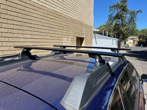 Subaru Outback 5dr Wagon With Swing Out Bars 2015 - 2019 Yakima Jet Stream Bars (2) (9813501/9813024/9813815) - Image 5