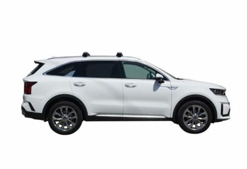 Kia Sorento Gen 4 Aug2020 onwards Yakima Silver Thru Bars (2) (S16Y/K1184) - Image 2