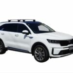 Kia Sorento Gen 4 Aug2020 onwards Yakima Silver Thru Bars (2) (S16Y/K1184)
