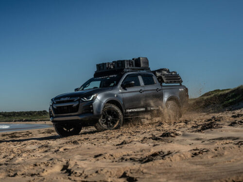 Isuzu D-MAX 3rd Gen 4dr Dual Cab (2020- Onwards) Front Runner Slimline II Platform 1358mmx1255mm (KRID013T) - Image 8