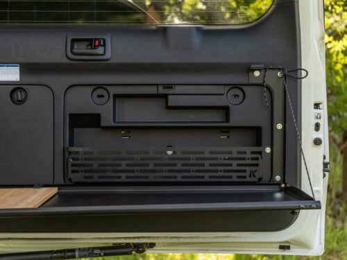 Toyota Prado 150 Kaon KS0509 Black Rear Door Cage - Image 4