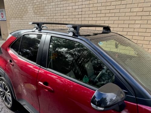 Toyota Yaris Cross 5dr SUV 11/2020 - on Yakima Black Thru Bars (2) (S16YB/K1194) - Image 6