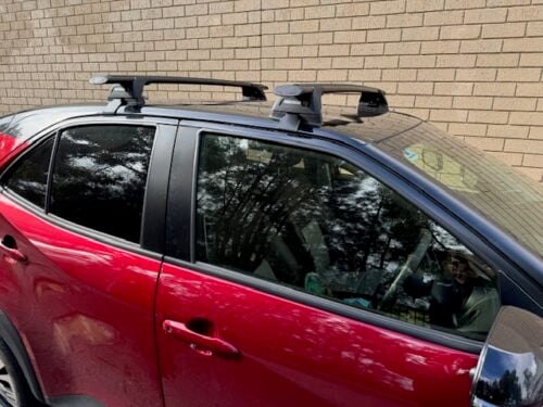 Toyota Yaris Cross 5dr SUV 11/2020 - on Yakima Black Thru Bars (2) (S16YB/K1194) - Image 7