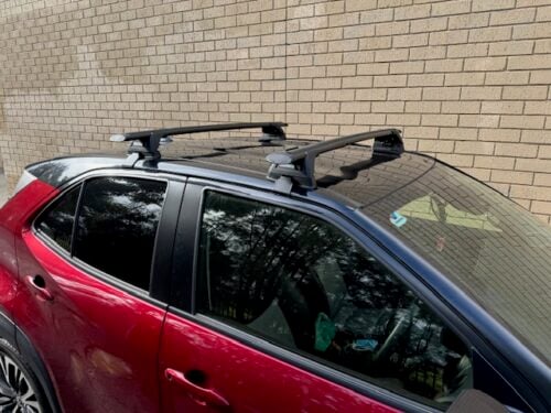 Toyota Yaris Cross 5dr SUV 11/2020 - on Yakima Black Thru Bars (2) (S16YB/K1194) - Image 8
