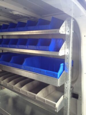 Starter Shelving Kit Mitsubishi Express 2020 - On  1 bay x 1030mm - Image 5