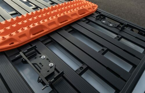 Kaon Folding MaxTrax Mounts (30mm high) on a platform