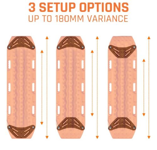 MaxTrax infographic demonstrating 3 setup options