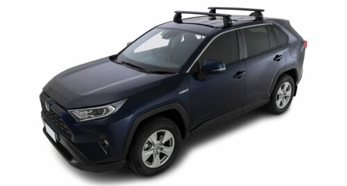 Toyota Rav4 Gen 5 (without factory rails) Rhino-Rack Black Vortex Roof Racks (05/19 - on) (JC-01375) - Image 2