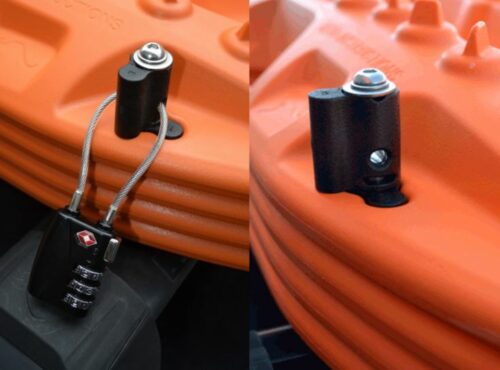 Close up of MaxTrax Mounting Pin Set