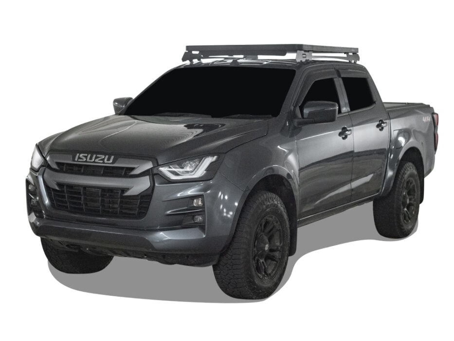 Isuzu D-MAX RG/3rd Gen (2020-Current) Slimline II Roof Rack Kit - by ...