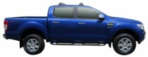 Ford Raptor Gen 2 July 2022-onwards Dual Cab Silver Flush Yakima Roof Racks (2) (S7Y/K611) - Image 2