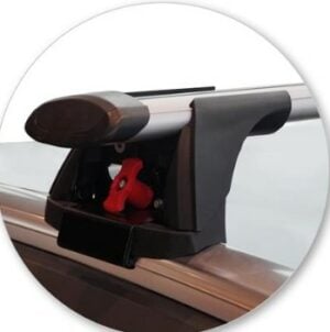 Audi Q5 (incl. RS Q5) with Flush Rails 03/2009onwards Thru Yakima Roof Racks (pr) (S17Y/K666) - Image 2