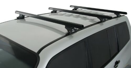 Mitsubishi Pajero 4dr NM-X  Rhino Rack Track Mount Heavy Duty 3 Bar System (JA0672) - Image 2