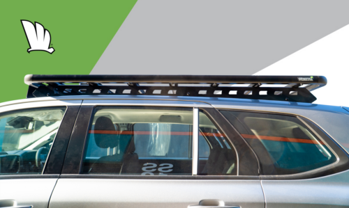 Ford Everest Next Gen Oct 2022 on Wedgetail Adventure Rack 2100 x1300mm (WT-FE2-2013) - Image 4