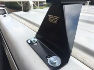 Hino 700 series Truck Roof Rack Light Bar 2400mm, 110mm tall legs - Image 5