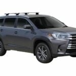 Toyota Kluger Gen3 GXL & Grande with flush rails 03/14-July 2021 Yakima Thru Roof Racks (pr) (S17Y/K779)