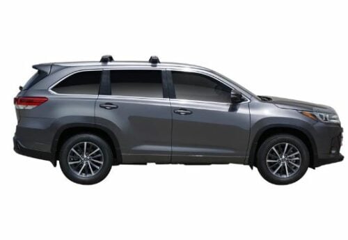 Toyota Kluger Gen3 GXL & Grande with flush rails 03/14-July 2021 Yakima Thru Roof Racks (pr) (S17Y/K779) - Image 3