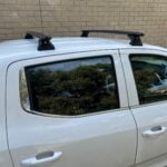 LDV T60 Dual Cab 10/17on (no rails) Pad Mounted Rhino-Rack Vortex Roof Racks (pr)