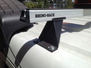 Truck Roof Rack Light Bar 2400mm, 110mm tall legs - Image 3