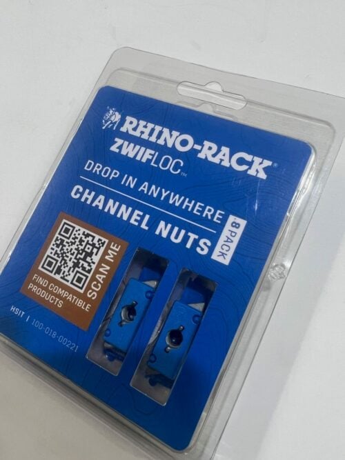 Rhino-Rack HSIT 6mm ZWIFLOC Channel nuts, 20mm long bolts and washers (8 Pack) - Image 9